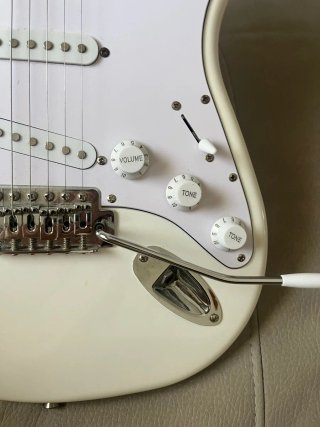 Guitarra Eléctrica Harley Benton Blanca