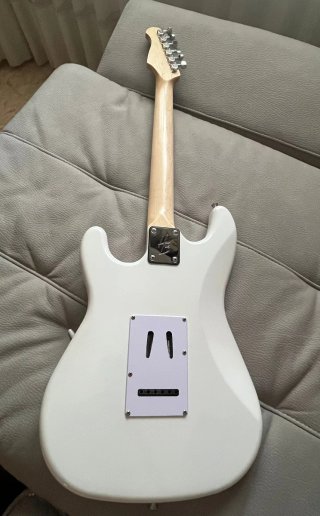 Guitarra Eléctrica Harley Benton Blanca