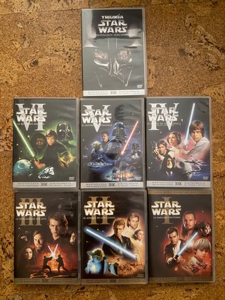 Pack 6 Películas Star Wars DVD (Español)