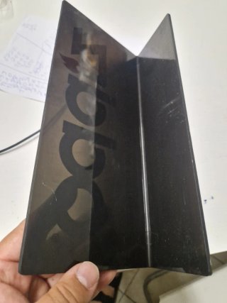 Cartello Zippo in plastica