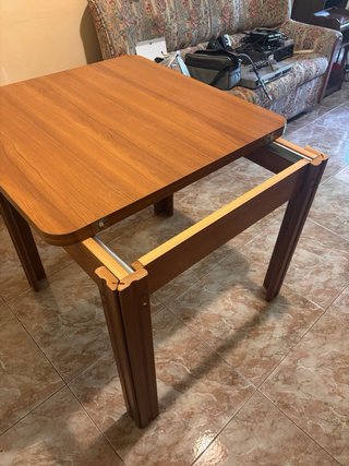 Mesa comedor extensible madera