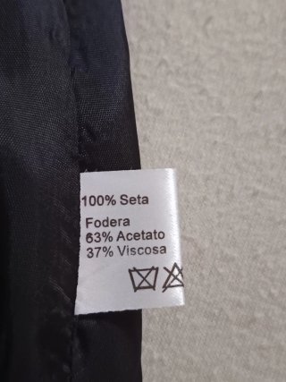 Gonna tubino Luisa Spagnoli in seta nera