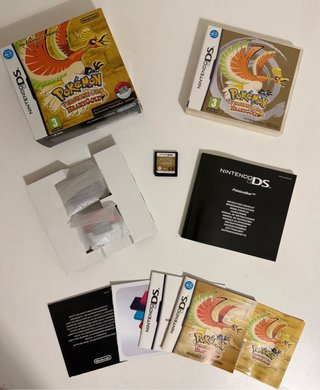 BOX Pokemon Oro Heart Gold ITA + Pokewalker