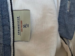 Polo Springfield Azul Marino Talla XL