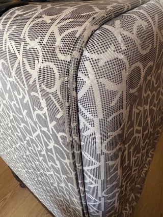 Juego 2 Maletas Calvin Klein Monograma CK Gris