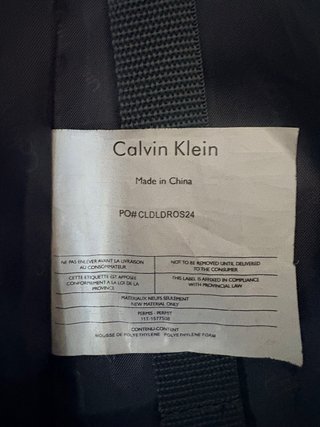 Juego 2 Maletas Calvin Klein Monograma CK Gris