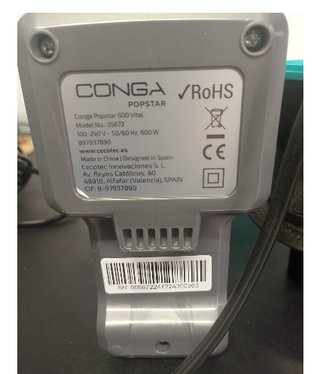 Cecotec Conga Popstar 600 Vital Aspirador