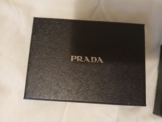 Porta Carte Saffiano Tab Prada PETALO NUOVO