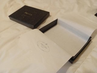 Porta Carte Saffiano Tab Prada PETALO NUOVO