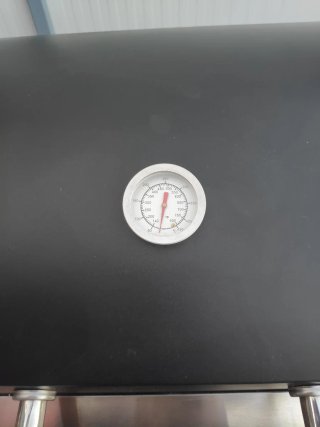 Barbacoa 2 fuegos gas butano/propano
