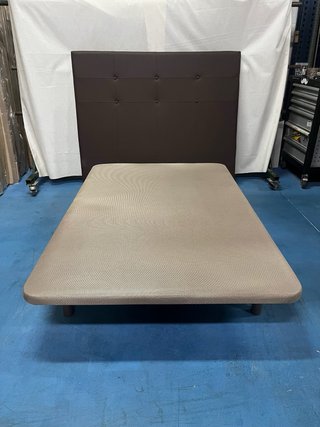 Base Tapizada y Colchón Flex 150x190
