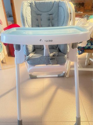 Trona para bebé con funda marina
