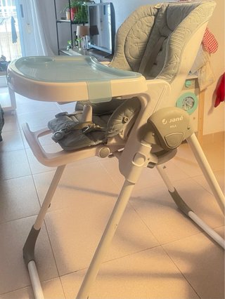 Trona para bebé con funda marina