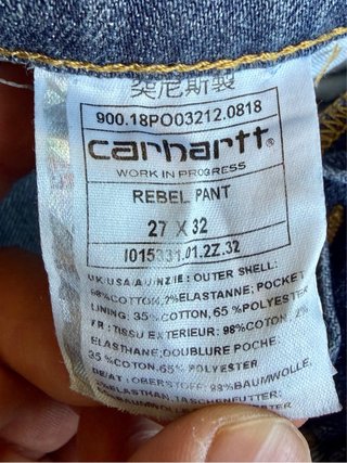 Pantalón Carhartt Azul