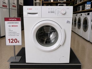 Lavadora Bosch 6 kg 1000 rpm A+ ENVIO A CASA!