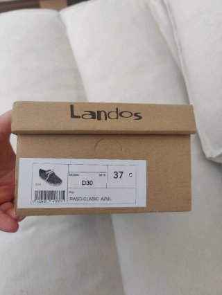 Alpargatas niño serraje azul talla 37