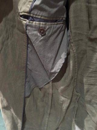 Chaqueta de lino para caballero