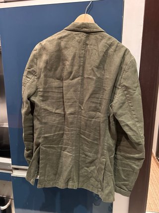 Chaqueta de lino para caballero