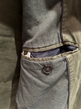 Chaqueta de lino para caballero