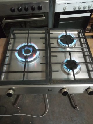 Encimera de gas Teka 3 fuegos