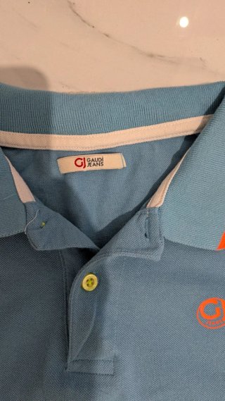 Polo Gaudì Jeans Uomo Azzurro M