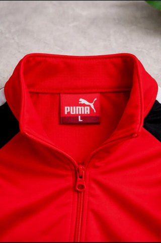 Chaqueta Puma Vintage Roja y Negra
