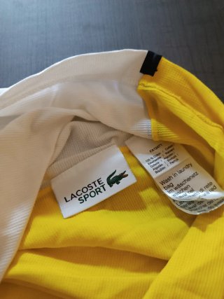 Polo Lacoste Sport Bianco Taglia L