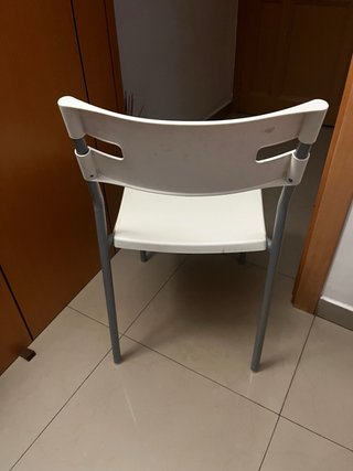 4 Sedie da Pranzo Bianche