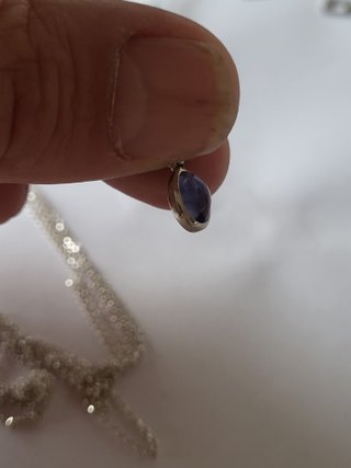Colgante Tanzanita Natural Plata 925