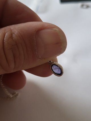 Colgante Tanzanita Natural Plata 925
