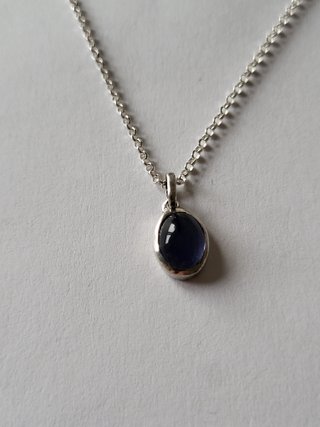 Colgante Tanzanita Natural Plata 925