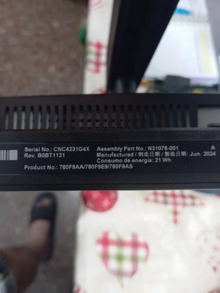 Monitor HP OMEN para piezas