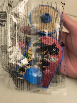 Tartarughe Ninja Burger King Giocattolo trottola