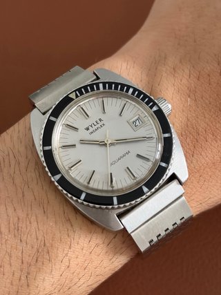 Orologio Wyler Aquarama Vintage Anni '70
