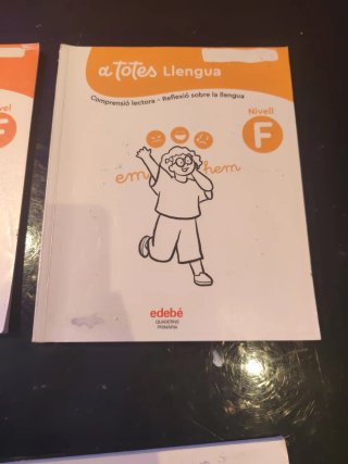 Libros de Edebé, 6è de primaria.