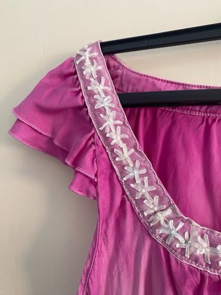 Blusa de pura seda