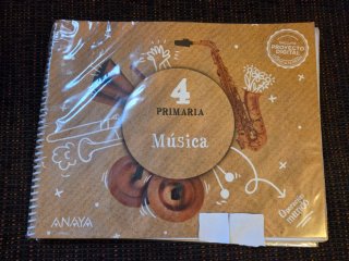 Libro Música 4 Primaria Anaya