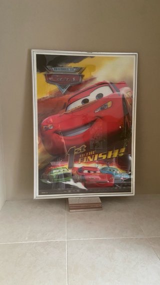 Cuadro 3D Rayo McQueen Cars