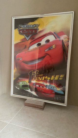 Cuadro 3D Rayo McQueen Cars