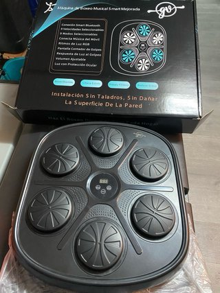 Máquina de Boxeo Musical Bluetooth RGB