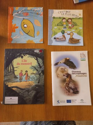 Libros infantiles en francés. 2 € cada uno