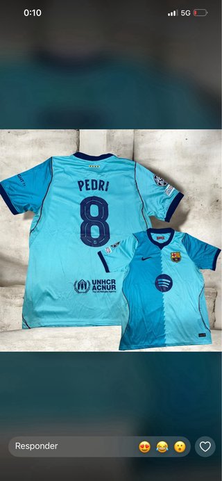 Camiseta  madrid y barcelona 2027