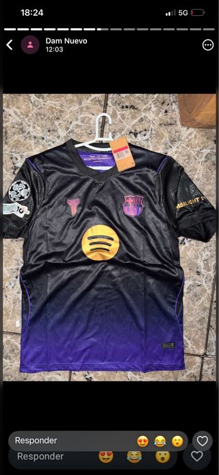 Camiseta  madrid y barcelona 2027