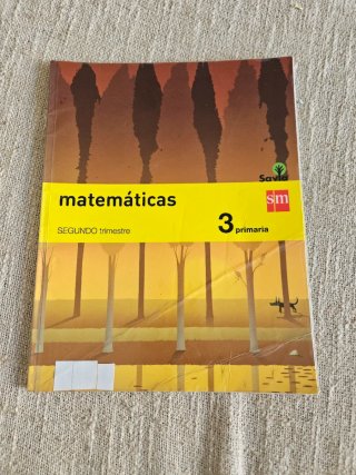 Matemáticas, 3 Primaria Savia