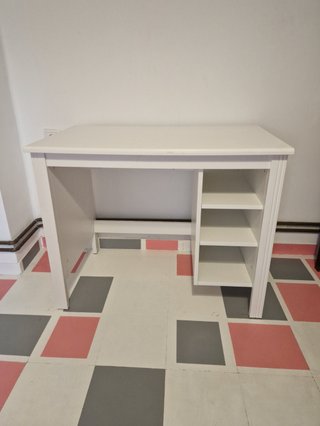 Escritorio infantil madera blanco
