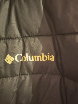 Chaqueta Columbia Negra Hombre