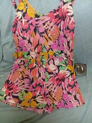Mono corto estampado floral Talla S