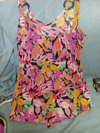 Mono corto estampado floral Talla S
