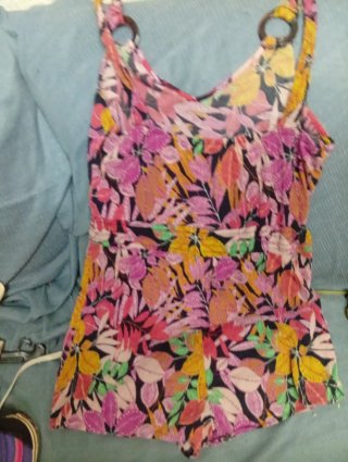 Mono corto estampado floral Talla S
