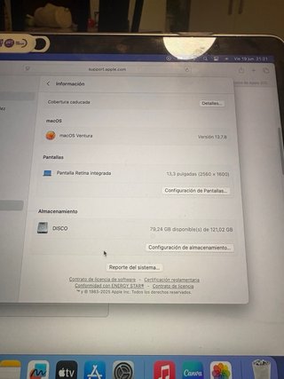 MacBook Pro 13 2017 Plata